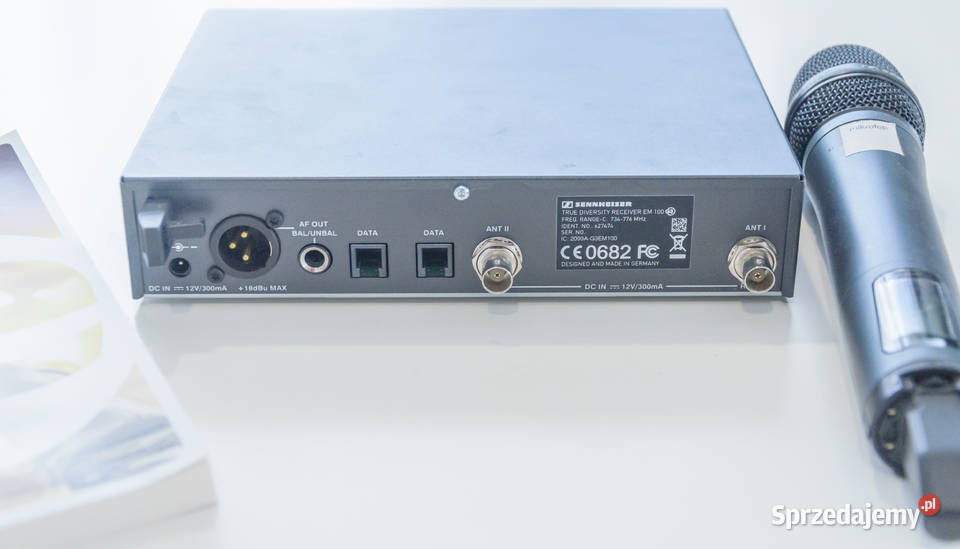 Odbiornik Sennheiser EW100 G3 pasmo C 727 z Częstochowa
