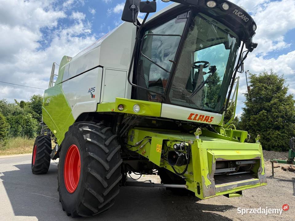 Kombajn zbożowy Claas Tucano 450 heder V660 2400 Claas