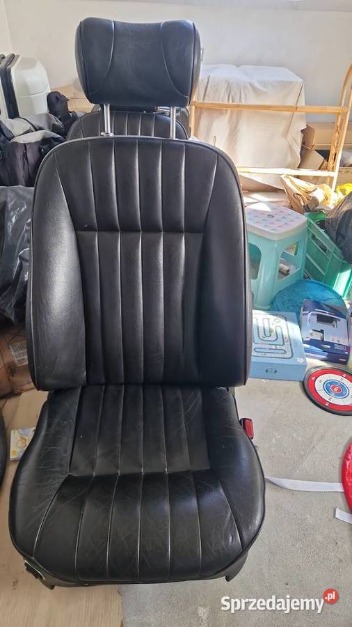 Jaguar XJ40 XJ12 XJ6 fotele kanapa czarne Słupca sprzedam