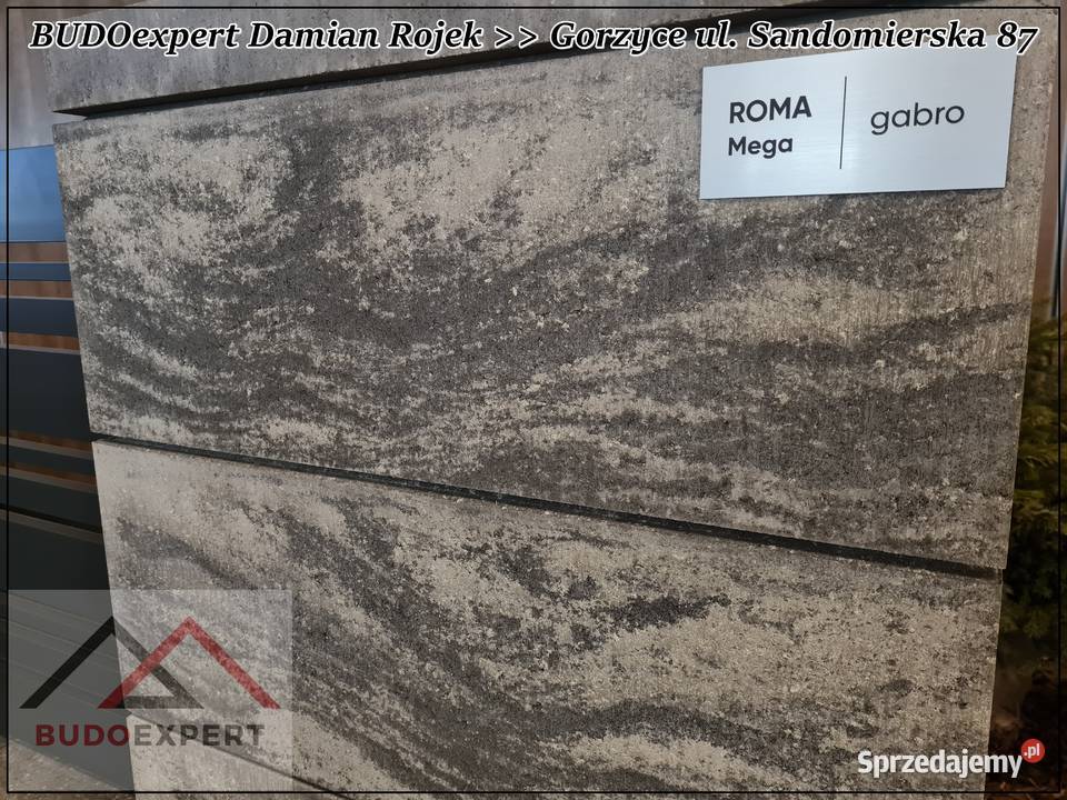 Nowoczeny bloczek ogrodzeniowy XXL gładki Joniec Stalowa Wola