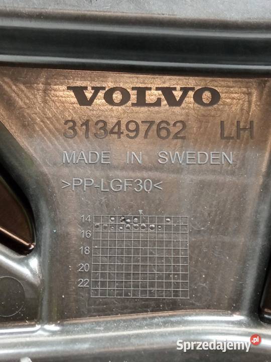 MECHANIZM SZYBY LEWY PRZÓD 31349762 31453355