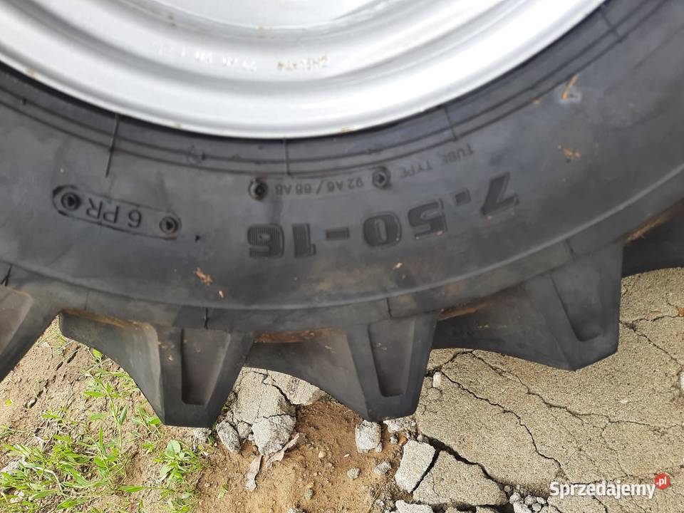 Koło 75016 TS08HD napełnione pianką felga nieuszkodzony pomorskie Stężyca