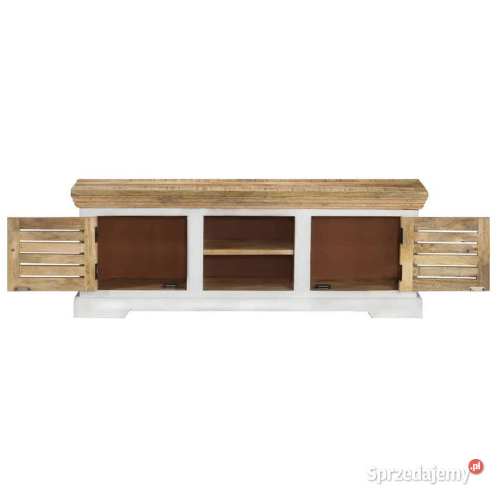 Szafka pod TV 110x30x40 lite drewno mango