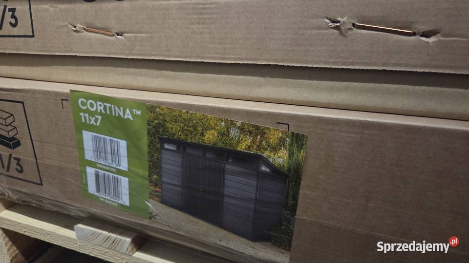 Domek na narzędzia do ogrodu Keter Cortina 20 Świnna