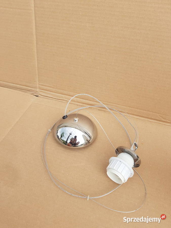 Lampa wisząca WRZECIONO biały mat MURANO GLASS Warszawa