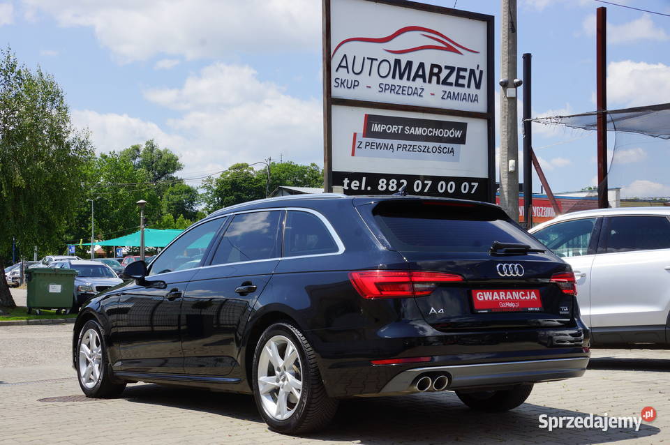 Audi A4 20 TDI CR 190 4x4 Webasto Full LED Hak hak Nowy Sącz