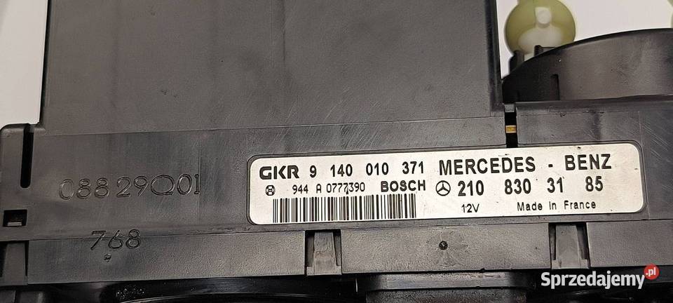 PANEL KLIMATYZACJI MERCEDES W210 2108303185 Lipno