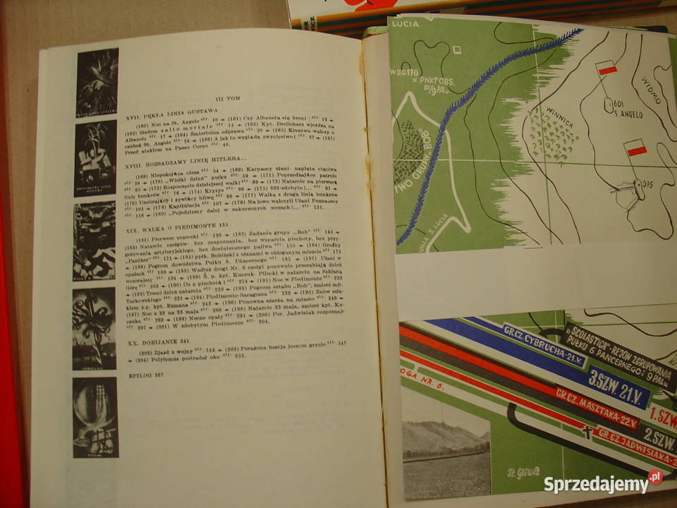 Wańkowicz M Bitwa o Monte Cassino Tom IIII kpl Rok wydania 1989 Łódź