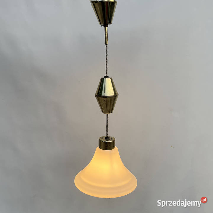 Lampa wisząca Kamenick enov Czechosłowacja lata Warszawa