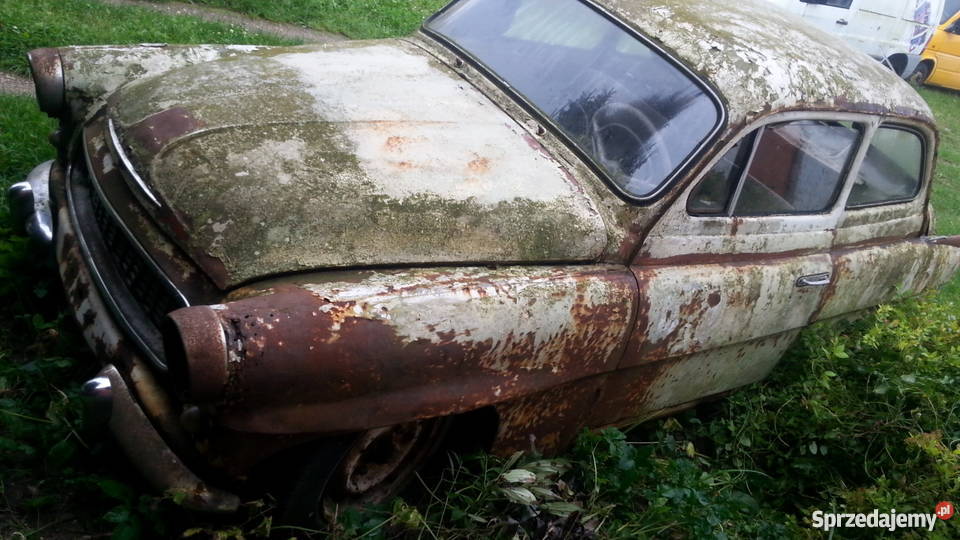 Skoda octavia super 1961 zabytek antyk Biskupiec-Kolonia Druga