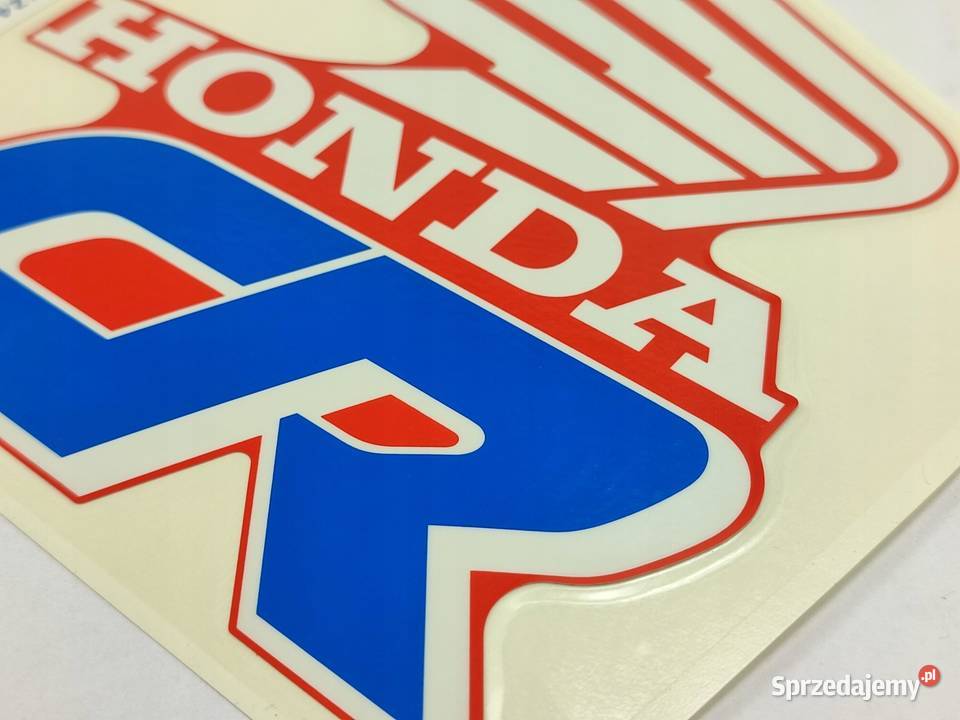 NAKLEJKA HONDA CR BAK PR STR HONDA CR 125 R 1990