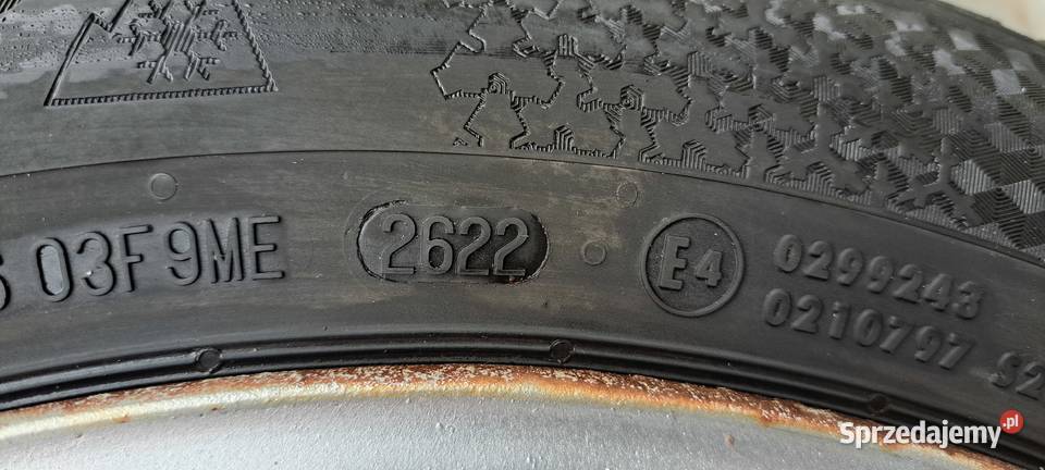 Koła zimowe Continental 20555 R16 Audi VW Skoda Solec nad Wisłą