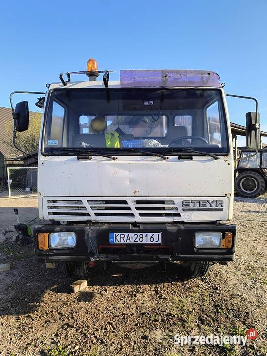 Steyr 13s21 1994 HDS Palfinger wywrotka 24x41 nie Krzeszowice
