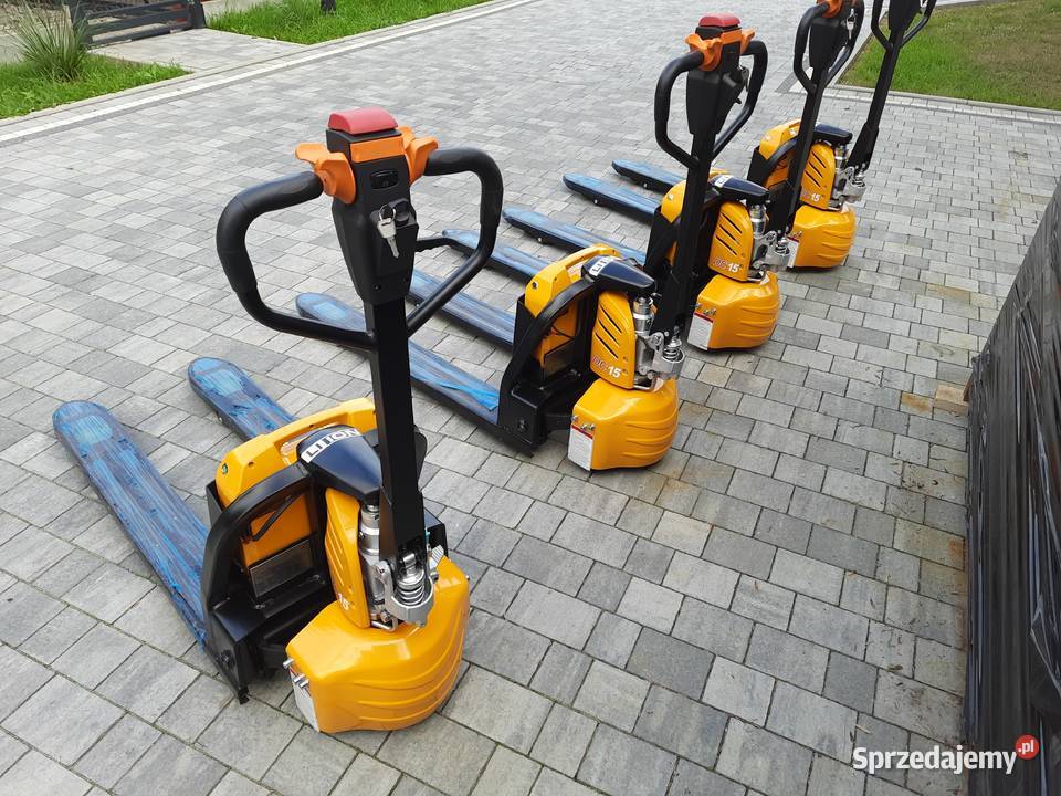 Wózek widłowy paletowy elektryczny Paleciak 1500 Pozostałe podkarpackie