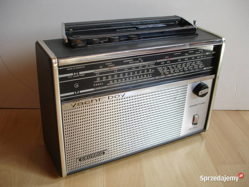 Radio GRUNDIG YACHT BOY 205A lubuskie Zielona Góra sprzedam