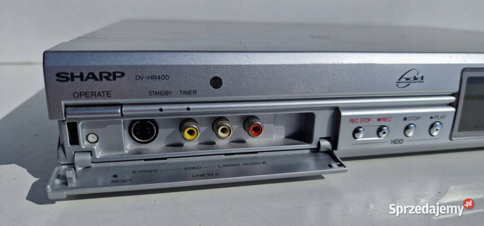 Sharp CD DVD odtwarzacz player DV HR 400 DVHR400 Międzychód