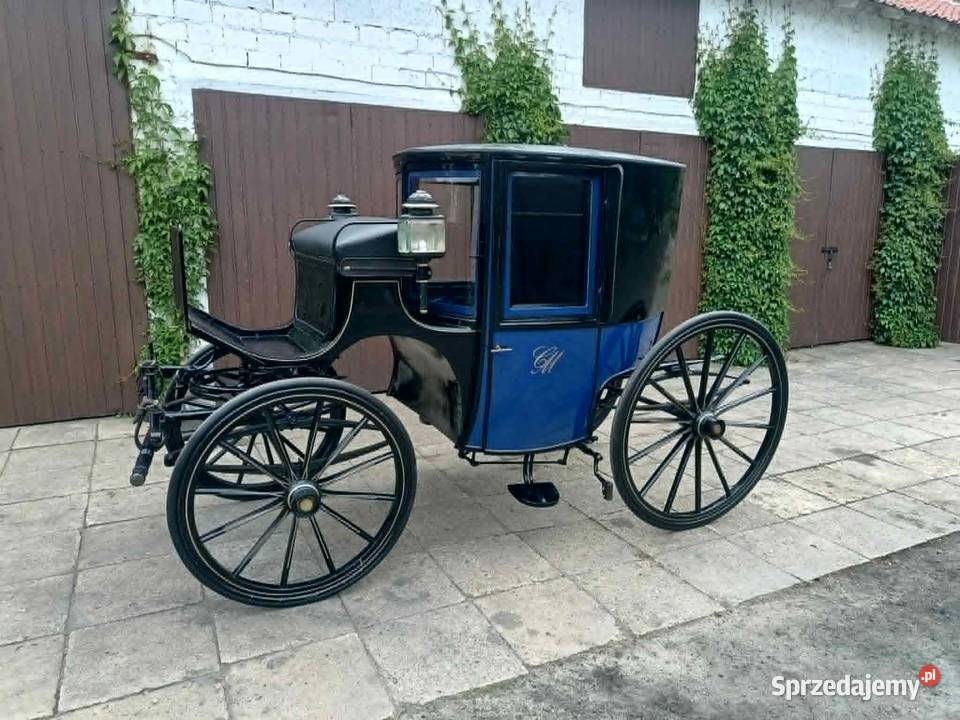 Kareta Coupe Bryczka Konna Powóz Dobroń