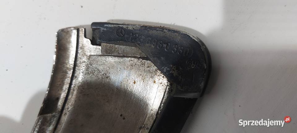 Listwa chrom slupka C lewa mercedes w123 Zbąszyń