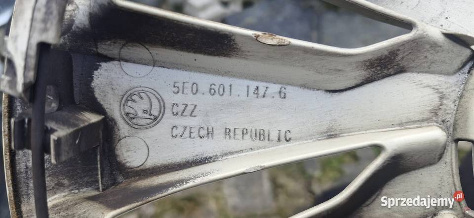 16 ORYGINALNE KOŁPAKI SKODA 5E0 601 147 6 podkarpackie