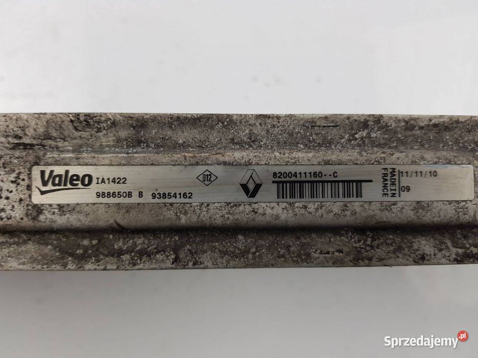 INTERCOOLER 8200411160 VIVARO TRAFIC Pozostałe kujawsko-pomorskie Lipno