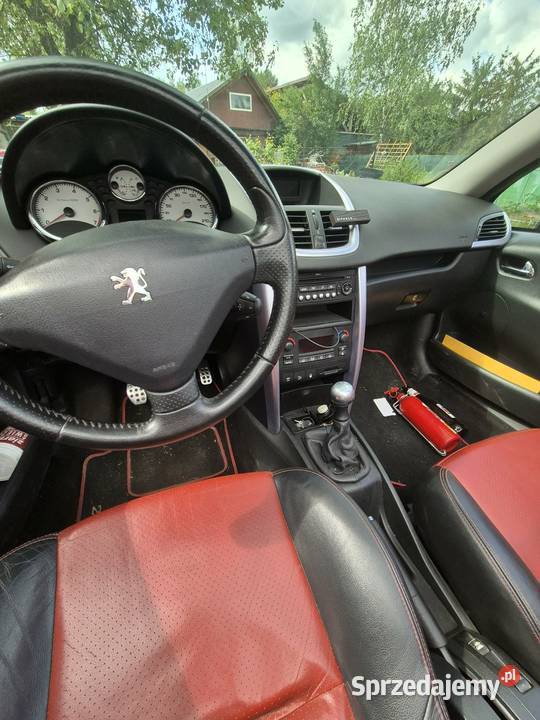 Peugeot 207cc cabrio Kurzyna Wielka