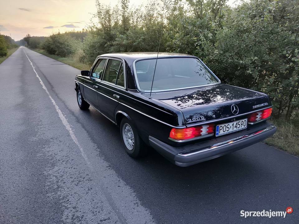 MercedesBenz W123 USA Beczka 300 Turbo Diesel Odolanów