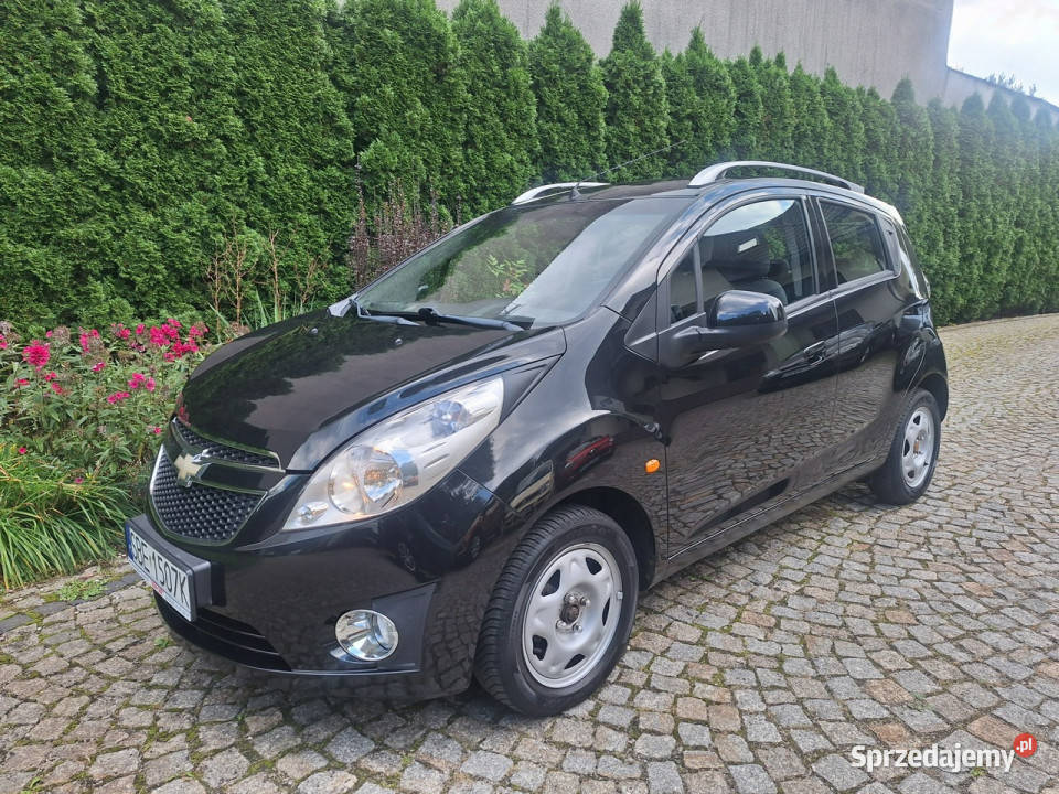 Chevrolet Spark Lt II M300 2010 czarny Siewierz