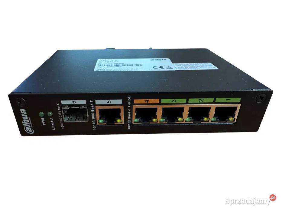Switch Dahua PFL21064ET96 śląskie Goleszów sprzedam