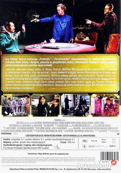 DŻENTELMENI HUGH GRANT Kalisz sprzedam