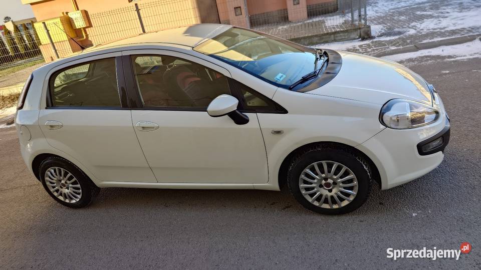 Fiat Punto Evo 2011 13 JTD 213 przebiegu biały