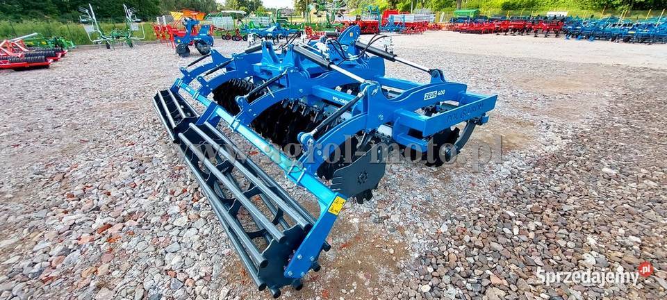 Brona talerzowa Agregat 4m zawieszana ciągana Iława