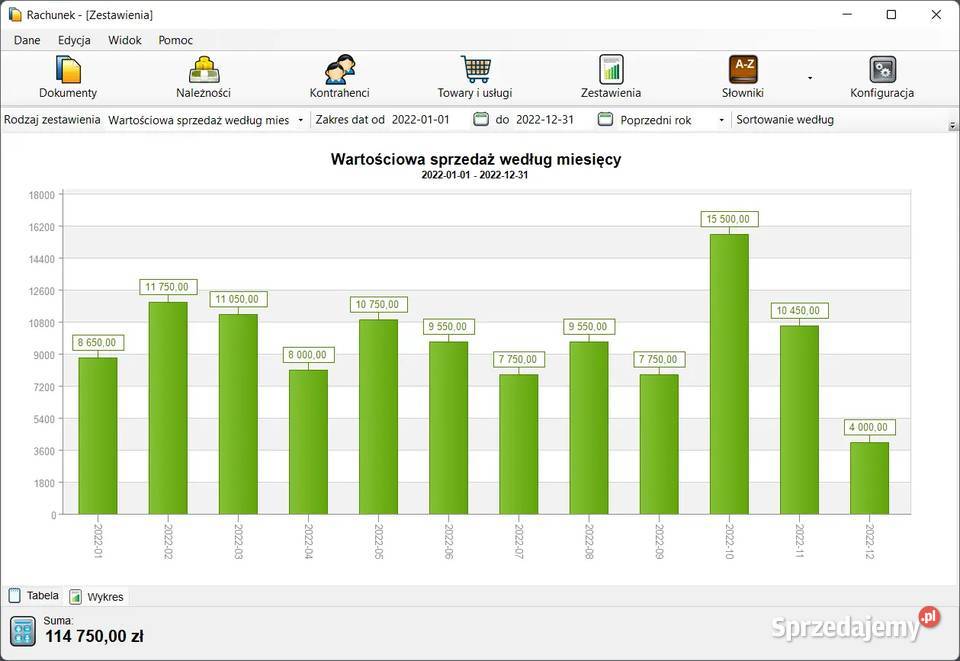 Program do wystawiania rachunków bez VAT biurowe