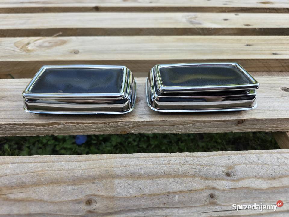 2x Popielniczka Drzwi Czarna Chrom Mercedes W108 Rok produkcji 1971 sprzedam
