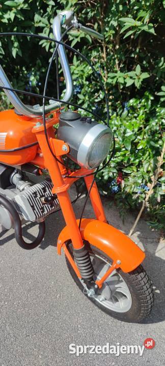 Motorynka Romet Pony m2 zabytek żółta tablica skuter łódzkie sprzedam