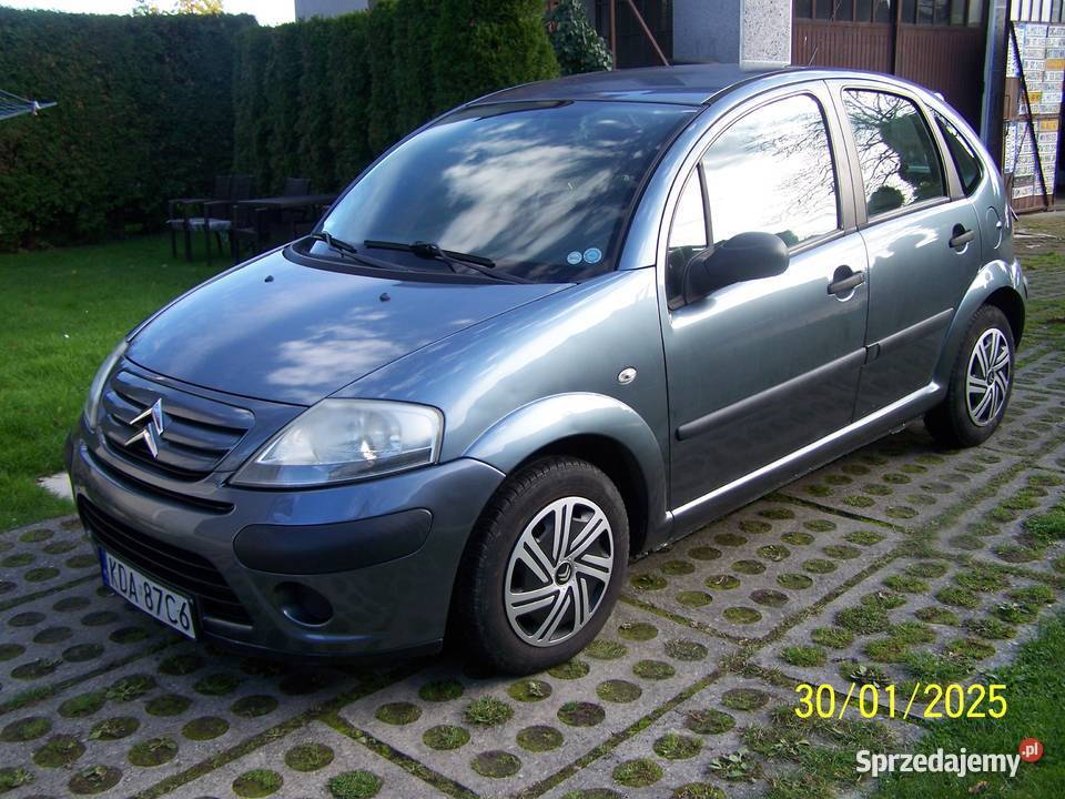 Citroen C3 14hdi 68 klima hak mały przebieg kurtyny powietrzne Tarnów