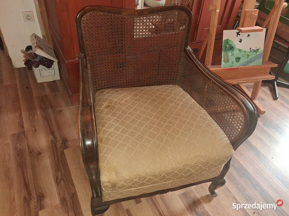 ZABYTKOWA SOFA Z DWOMA FOTELAMI WIKLINOWO dolnośląskie Świerzawa