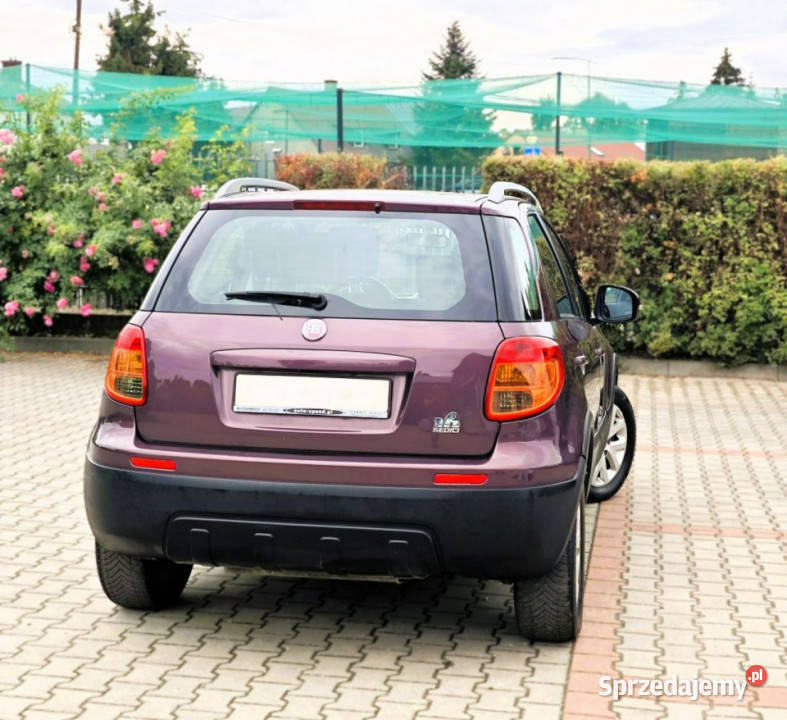 Fiat Sedici 12 Navi Alu G A Z 4 x 4 Włoch biały Fiat Nowy Sącz sprzedam