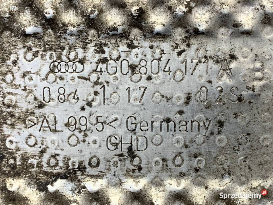 OSŁONA TERMICZNA AUDI A6 C7 4G0804171B podkarpackie
