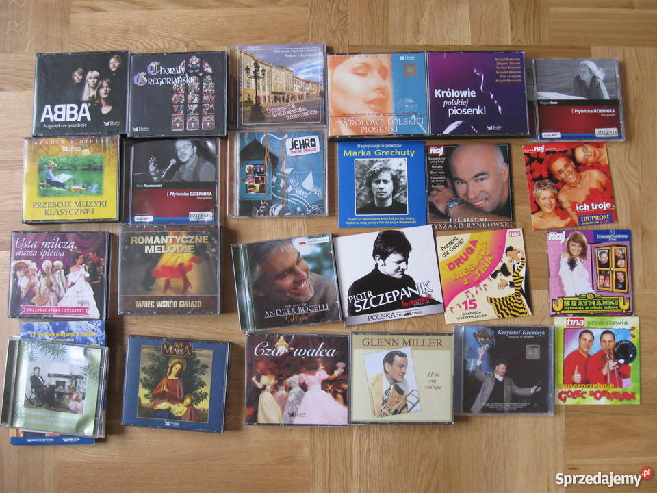 100 płyt CD mazowieckie Warszawa