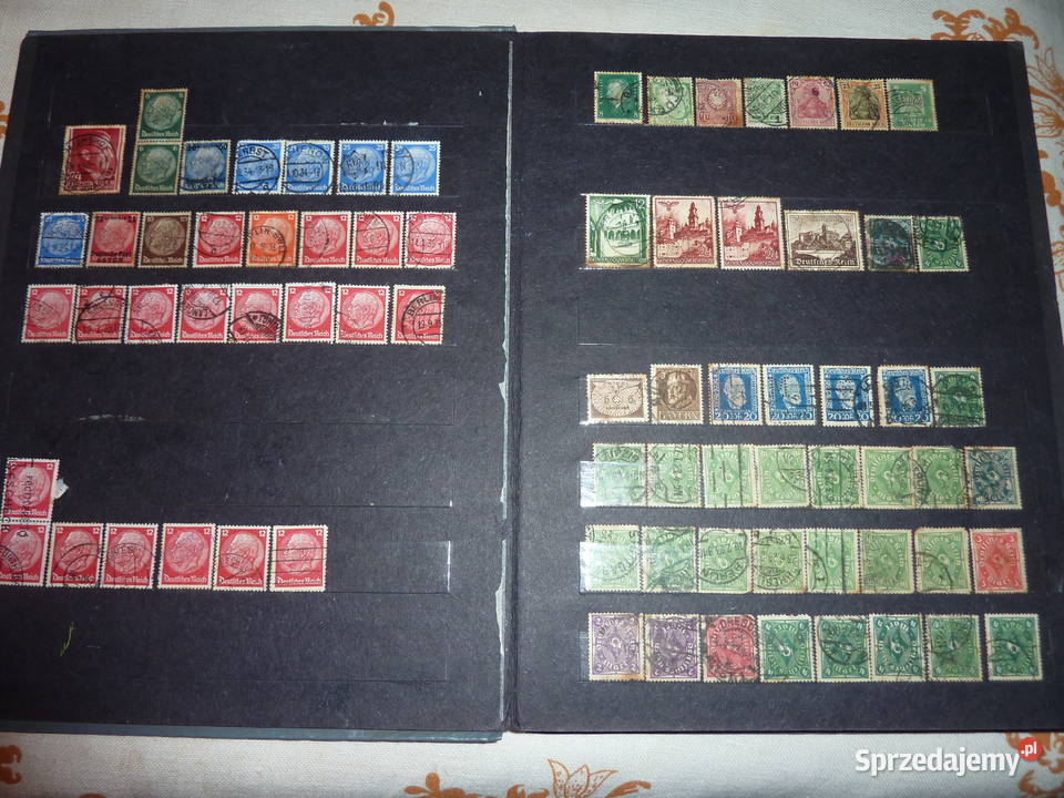 Duży album ze znaczkami Kolekcje