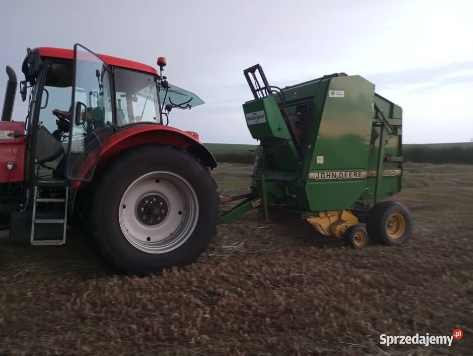 Prasa rolującą John Deere 590 Smuszewo