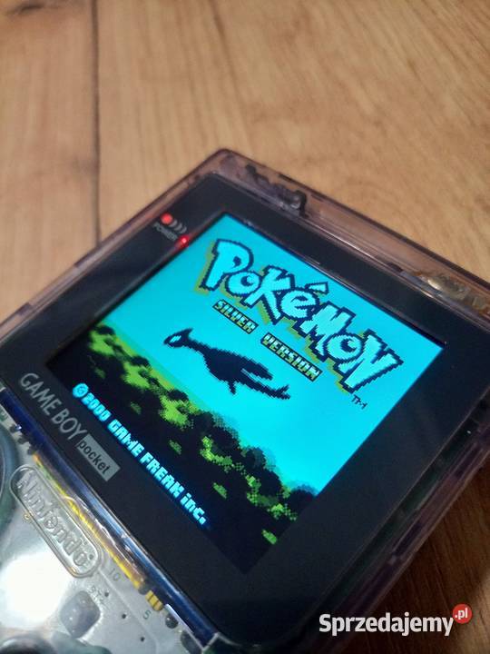 Game Boy Pocket mod IPS gra Pokmon Silver sprzedam
