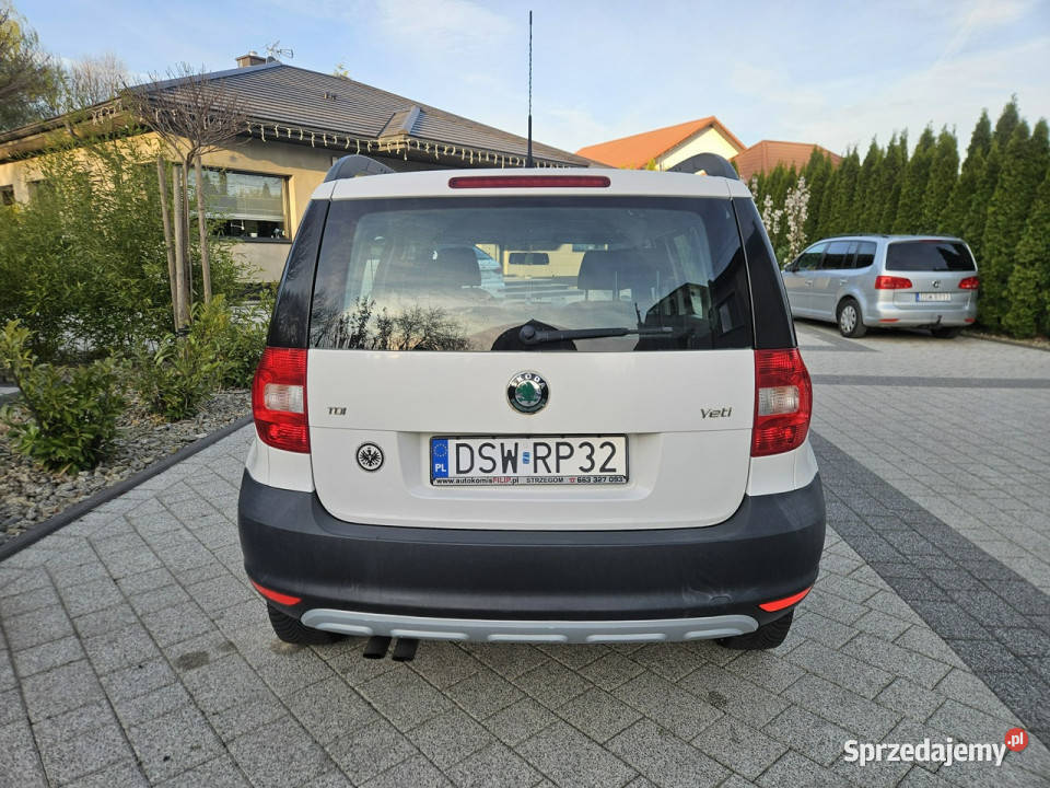 koda Yeti 20 110 Klima Elektryka Zadbany I 2009 Strzegom