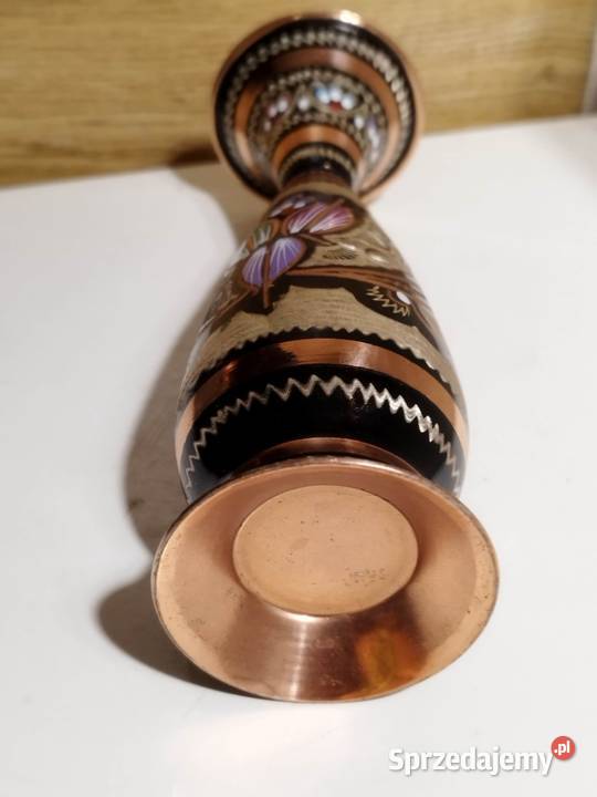 Wazon Minakari miedziany wys17 Inowrocław