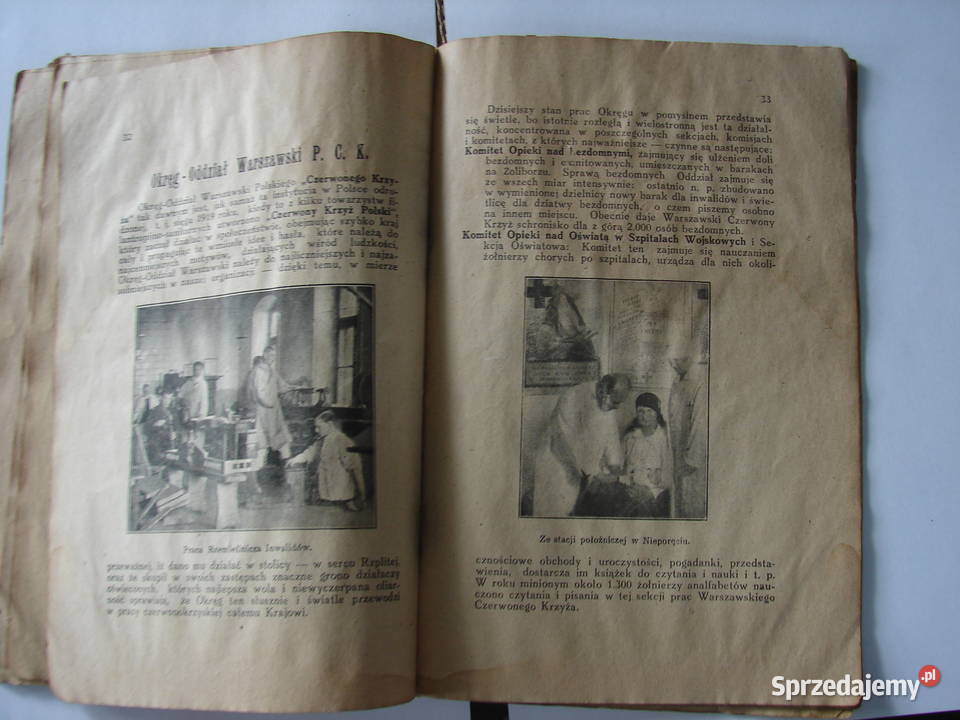 Czerwony Krzyż 1 1 czerwiec 1925 r stara książka Warszawa