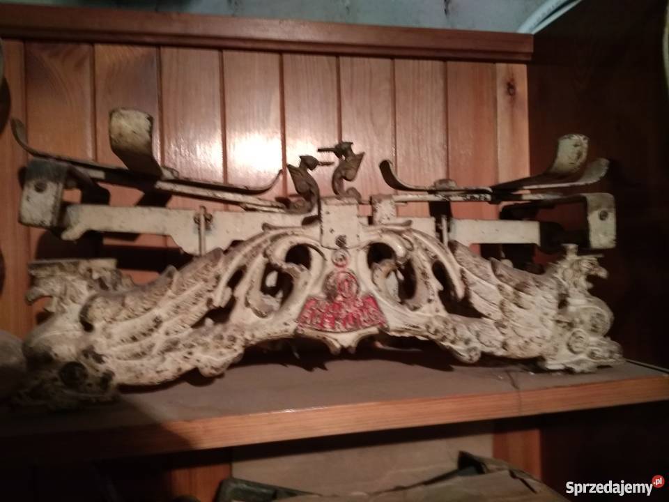 Stara waga szalkowa Juliusz Sperling 10 mazowieckie