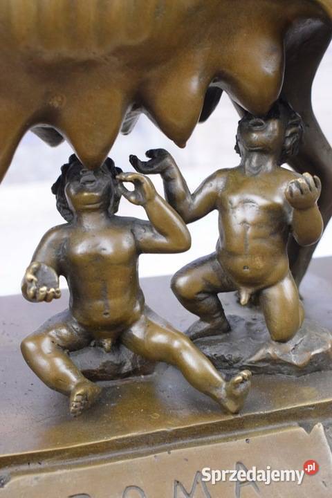 Wilczyca Kapitolińska Romulus i Remus Figura z Kraków