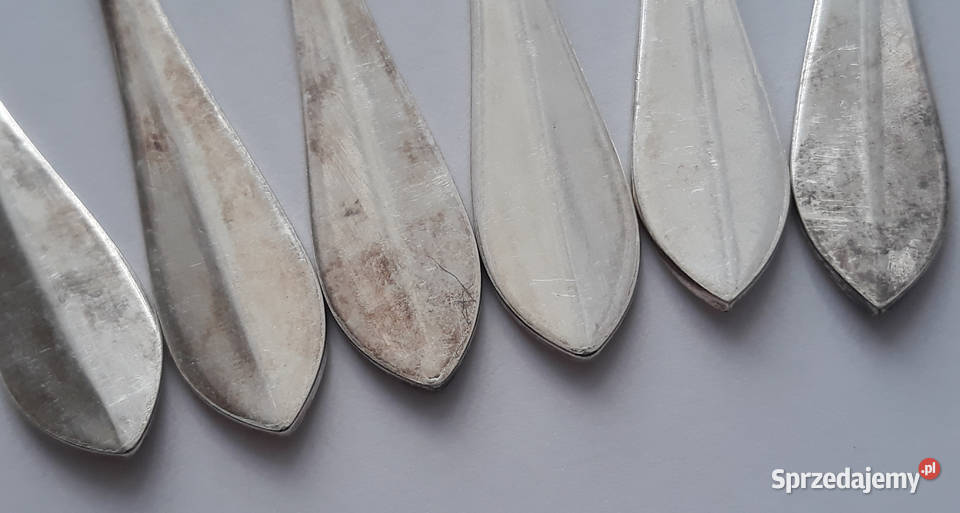 Posrebrzane łyżeczki do kawy mokki KSIĘSTWO Dąbrowa Górnicza