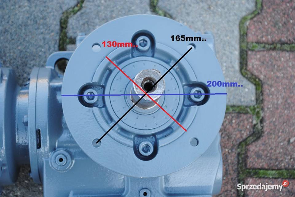 Motoreduktor kątowy 15kw 18obrmin z hamulcem SEW