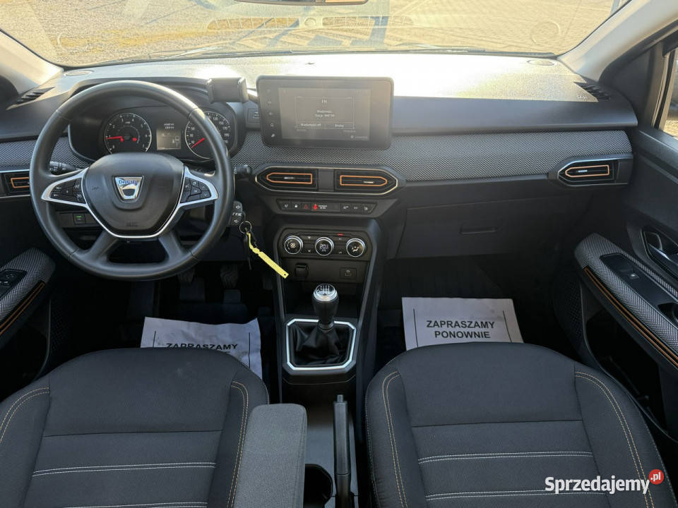 Dacia Sandero Stepway fabryczne LPG czujnik martwego pola